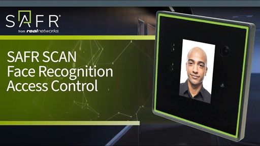 SAFR SCAN Face Reader